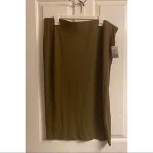 Forever 21+ Olive Green Skirt